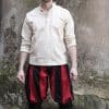Tristan - Late Medieval Cotton Shirt - Natural