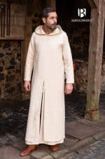 Renaud - Long Tunic with Hood - Natural