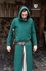 Renaud - Long Tunic with Hood - Green