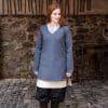 Frekja - Short Viking Tunic - Gray