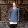 Frekja - Short Viking Tunic - Gray