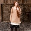 Frekja - Short Viking Tunic - Sand