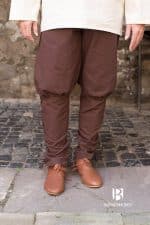 Wigbold - Cotton Viking Pants - Brown
