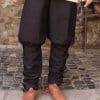 Wigbold - Cotton Viking Pants - Black
