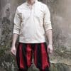 Maximilian - Landsknecht Pants - Black and Red