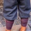 Ivar - Rus Pants - Herringbone Woven Cloth - Black and Gray