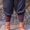 Ivar - Rus Pants - Herringbone Woven Cloth - Black and Gray
