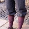 Tilda - Rus Pants - Herringbone Woven Cloth - Black and Gray