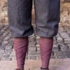 Tilda - Rus Pants - Herringbone Woven Cloth - Black and Gray