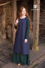 Haithabu - Cotton Viking Outer Dress - Blue