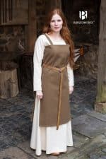 Jodis - Wool Viking Outer Dress - Autumn Green