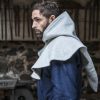 Cucullus - Wool Medieval Cowl - Gray