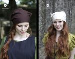Marianne - Head Scarf Set with both Natural and Brown