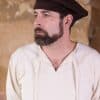Harald - Medieval Wool Beret - Brown