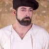 Harald - Medieval Wool Beret - Brown