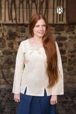 Lysia - Wool Blouse - Natural