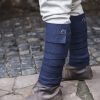 Aki Wool Leg Wraps - Blue