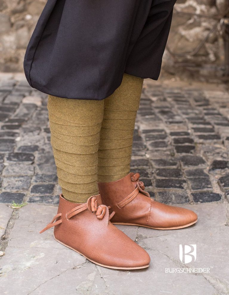 Aki Wool Leg Wraps Autumn Green