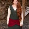 Ketra - Wool Waist Sash - Red