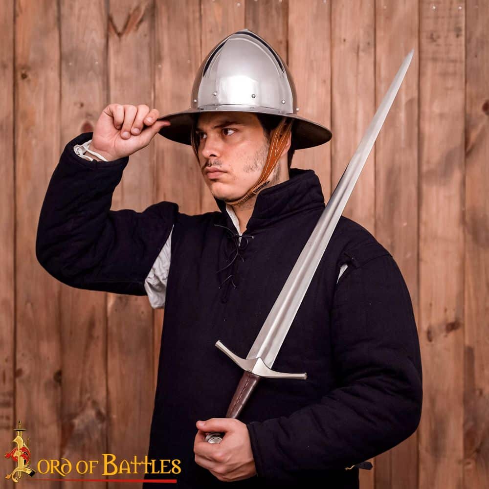 14th Century Kettle Helm – 14 Gauge