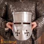 Crusader’s Helm – 16 Gauge Steel