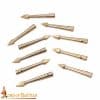 Brass Aiglets with Bodkin tips