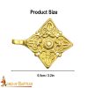 Viking Cloak Clasp Brooch – Brass