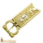 Brass Medieval Chivalric Buckle