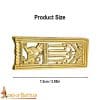 Medieval Wolf Belt Chape