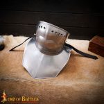 Full Gorget with Bevor – Front Plate and Backplate – 18 Gauge