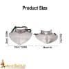Gorget with Standing Collar – 18 Gauge