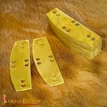 Loose Brass Lamellar Plates – 20 Gauge – Pack of 20