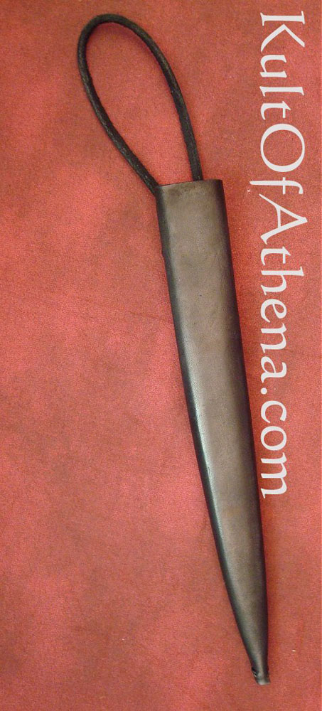 Arms & Armor Leather Dagger Sheath