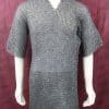 DANM Chainmail Half-Sleeve Haubergeon - Alternating Dome Riveted Construction