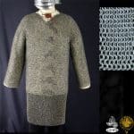 BRZM Chain Mail Hauberk - Butted - Zinc Coated - Mild Steel