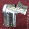 Houndskull Bascinet - Large - 14 Gauge Steel