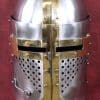 Pot Helmet with Visor - 16 Gauge Steel