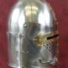 Pot Helmet with Visor - 16 Gauge Steel