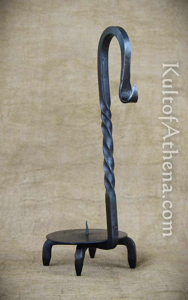 Forged Medieval Candle Holder