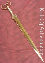 Celtic Bronze Antennae Sword