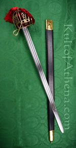 Scottish Brass Basket-Hilt Sword