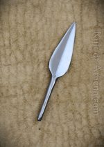 Curved Leafblade Arrowhead - polished