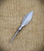 Curved Broadhead Arrowhead - polished