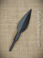 Diamond Dart Broadhead Arrowhead - Blackened