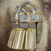 Sutton Hoo Deluxe Helm - 18 Gauge Steel