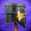 Darkened Crusader Helm - 18 Gauge