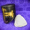 Darkened Crusader Helm - 18 Gauge