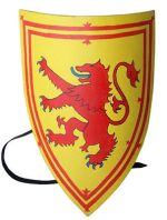Robert the Bruce Shield - Red Lion on Yellow with border