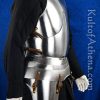 15th Century Gothic Torso Armor with Tassets - 18 Gauge