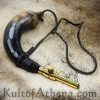 Powder Horn with Brass Valve